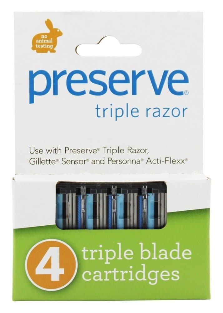 PreserveRecycline Triple Blade Cartridges