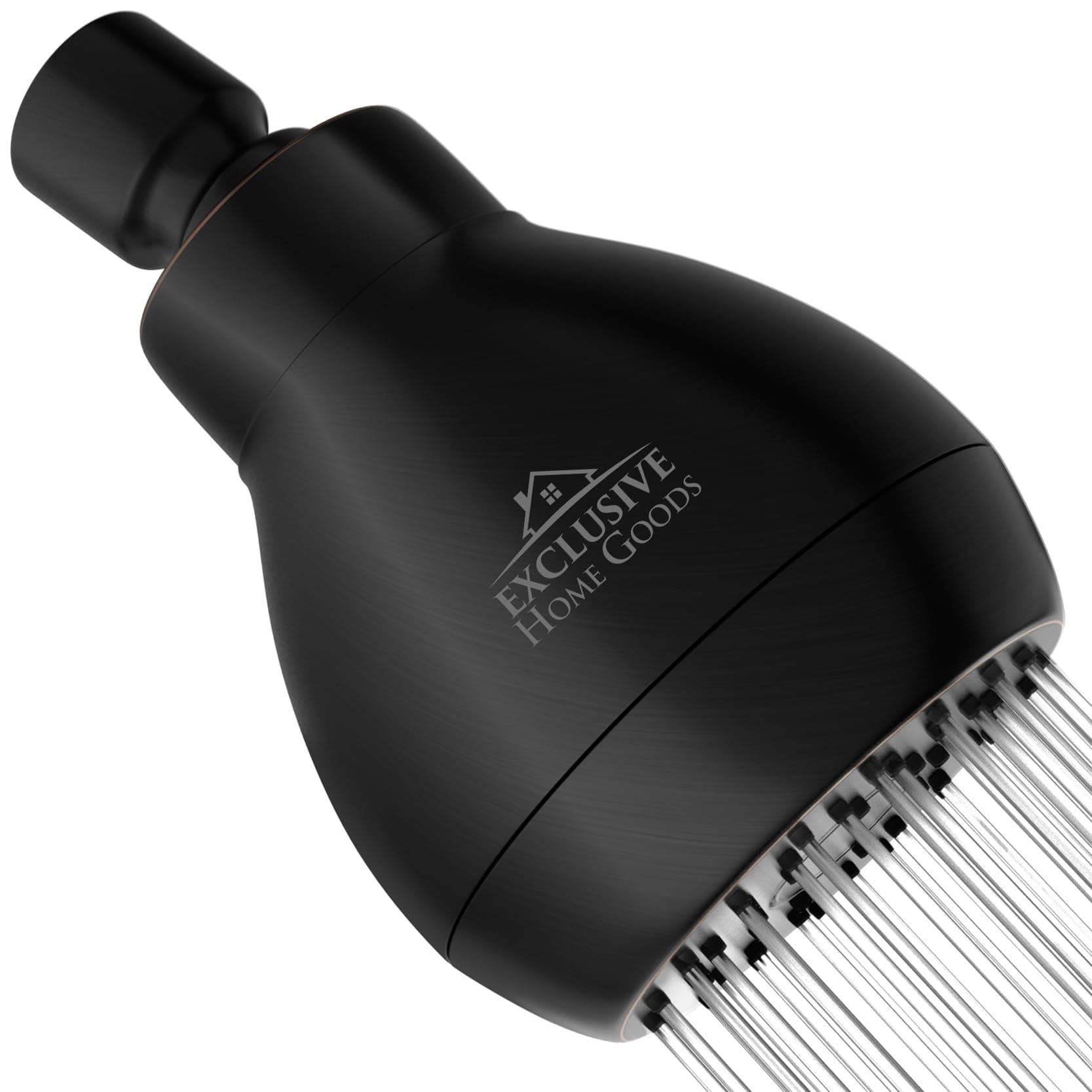 High Pressure Shower Head - Powerful Deluxe Bathroom Showerhead with Strong Spray Stream Universal Fit Works with High and Low Water Flow 1.8