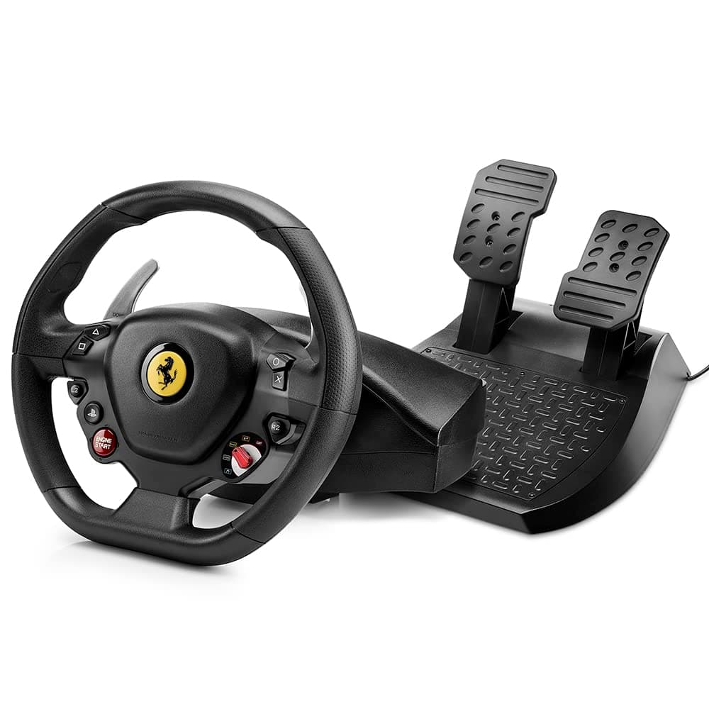 Thrustmaster T80 Ferrari 488 GTB Edition | Racing Game Wheel | PS5/PS4/PC