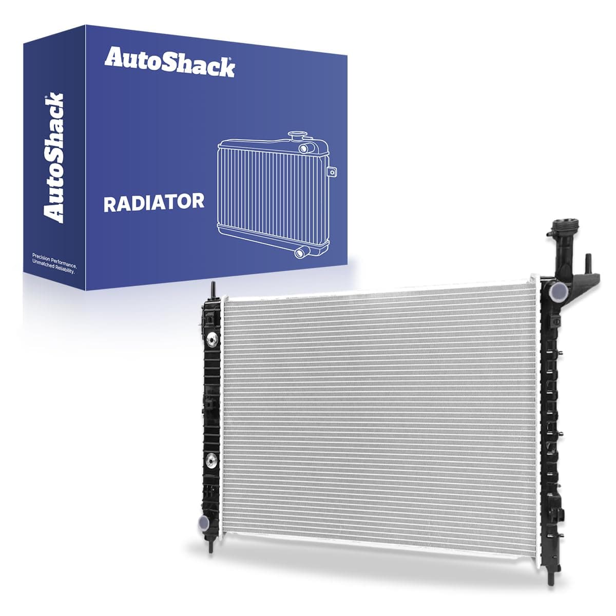 AutoShack Radiator 18.81" (477.8 mm) Core Replacement for 2009-2017 Chevrolet Traverse 2007-2016 GMC Acadia 2017 GMC Acadia Limited 2007-2010 Saturn Outlook 1-PC