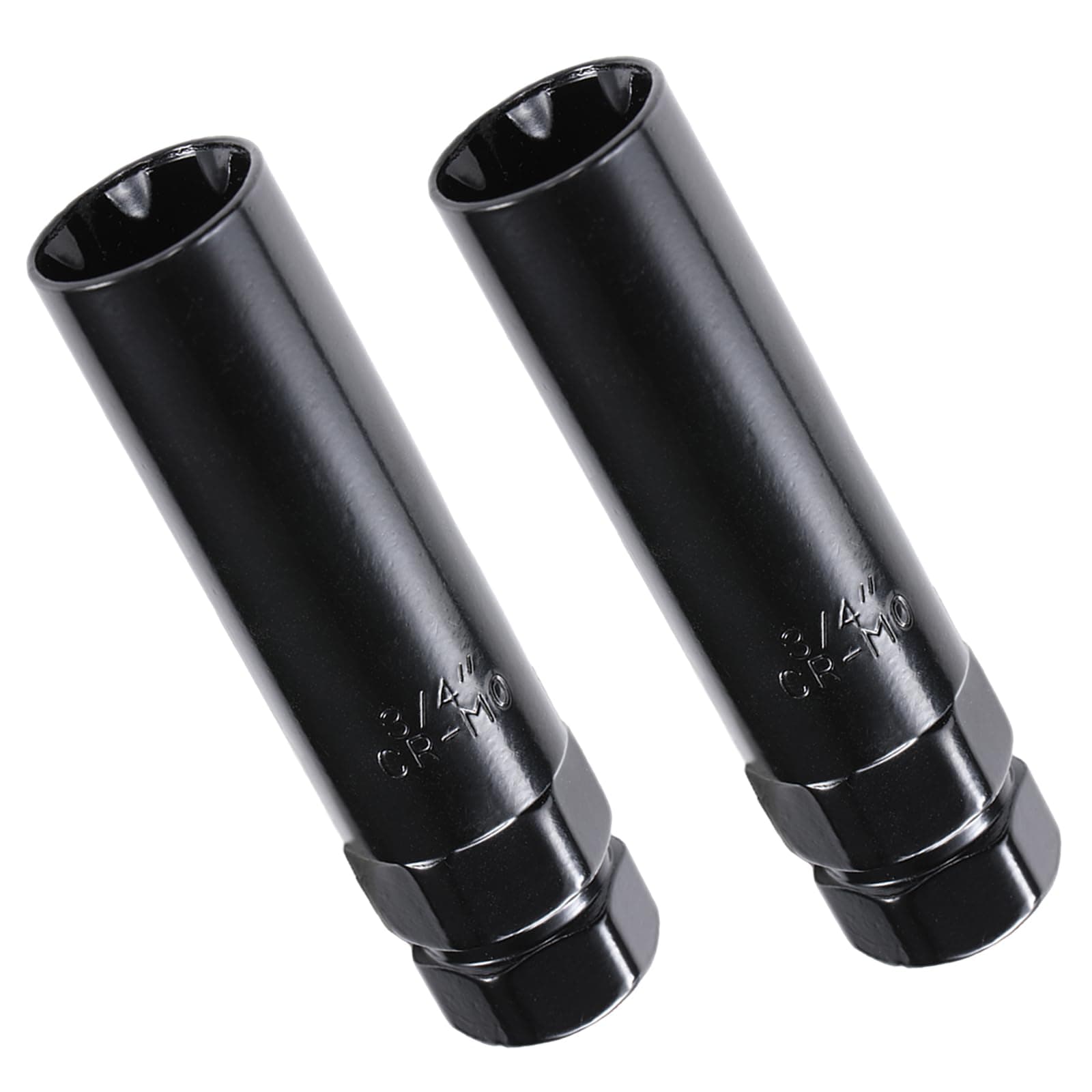 Fuel Wheel Lug Nut Key 7 Spline Sockets Wrench Replacement Aftermarket Lug Nuts for 14x1.5, 14x2.0, 9/16 inch Lug Nuts, Fuel Rim Lug Nut Lock Removal (Pack 2)