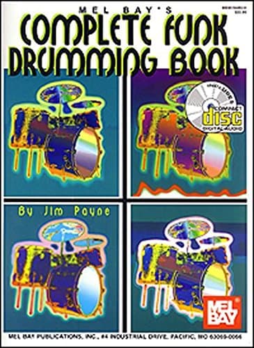 Mel Bay Complete Funk Drumming Book Spiral-bound – October 1, 1998