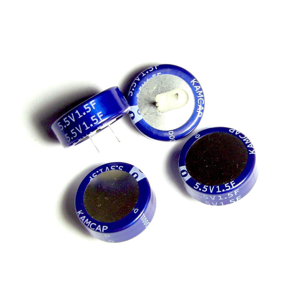 4Pc 1.5F Farad Electric Double Layer Super/Ultra Capacitor 5.5V KamCap K