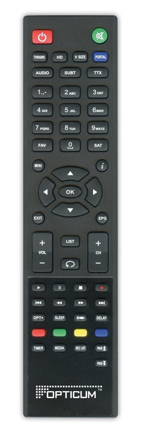 Original Remote Control for Opticum AX Optium Receiver Odin Odin/Ax Cable