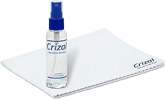 Crizal Eyeglass Lens Cleaner Bundle, Doctor Recommended for Anti Reflective Lenses and Coating, 2oz Crizal Spray w/XL Microfiber Cloth, 1 Pack