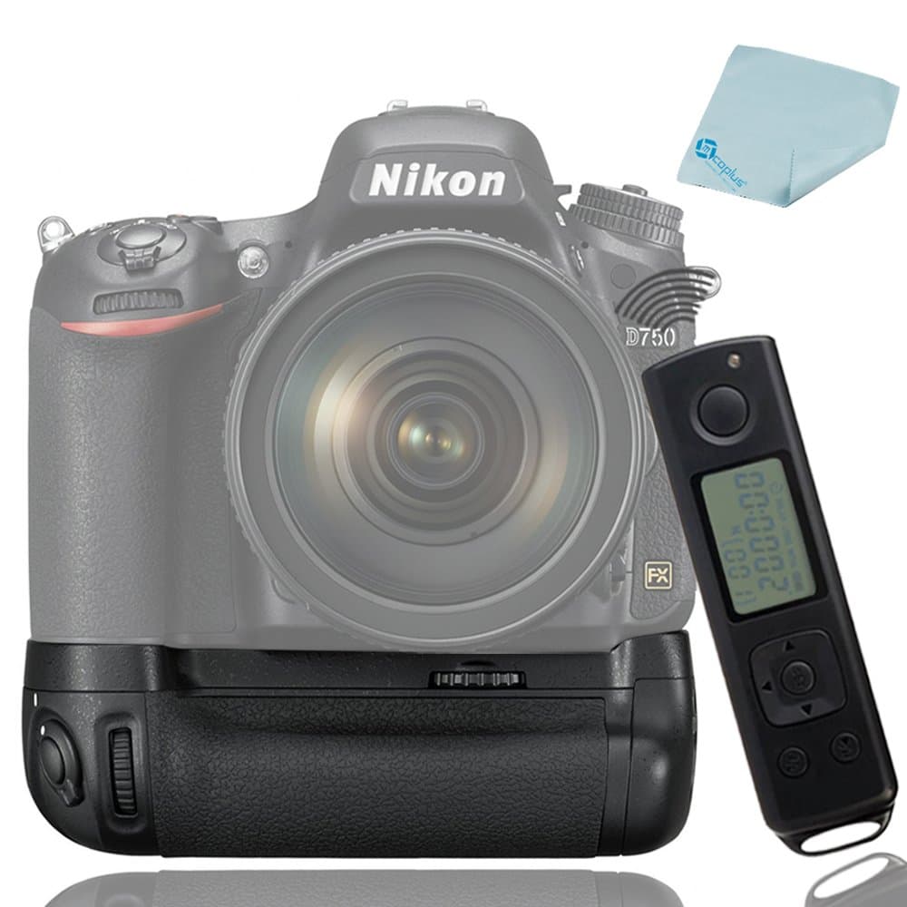 Mcoplus MK-DR750 MB-D16 Built-in Remote Control Battery Grip for EN-EL15 Nikon D750 DSLR Camera