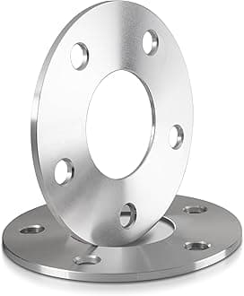 Customadeonly 5x130 Forged Wheel Spacers 5mm (2pcs) Anodized Hubcentric Without Lip 71.6mm Bore 14x1.5 – Compatible for Porsche 911 Cayman Boxster Cayenne Panamera Audi Q7