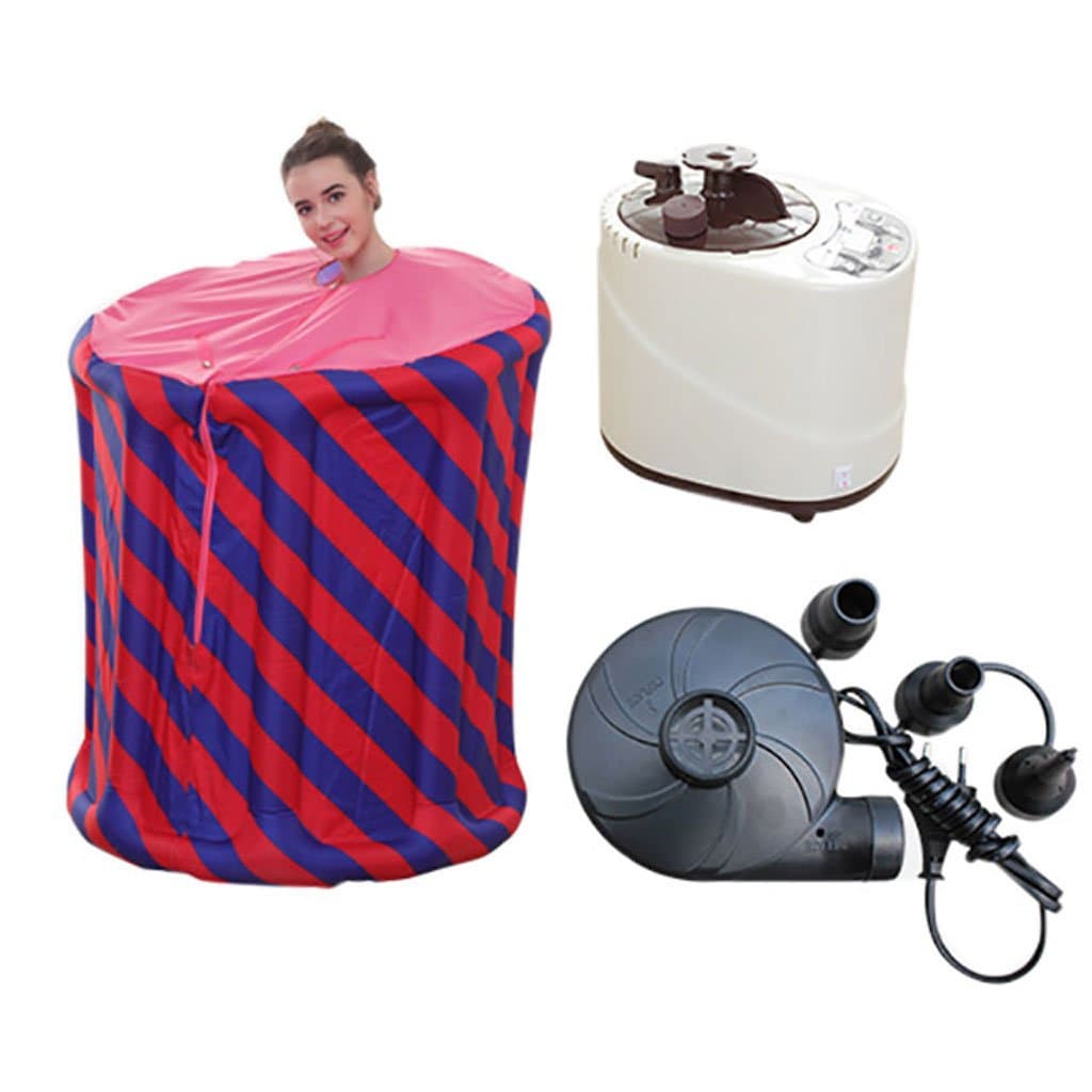 DA SHUN CHANG Folding Sauna Box Home Sauna Room Home Khan Steam Machine Fumigation Machine Khan Steam Box Effectively Reduce The Fatigue Soothing Pressure Bathtub