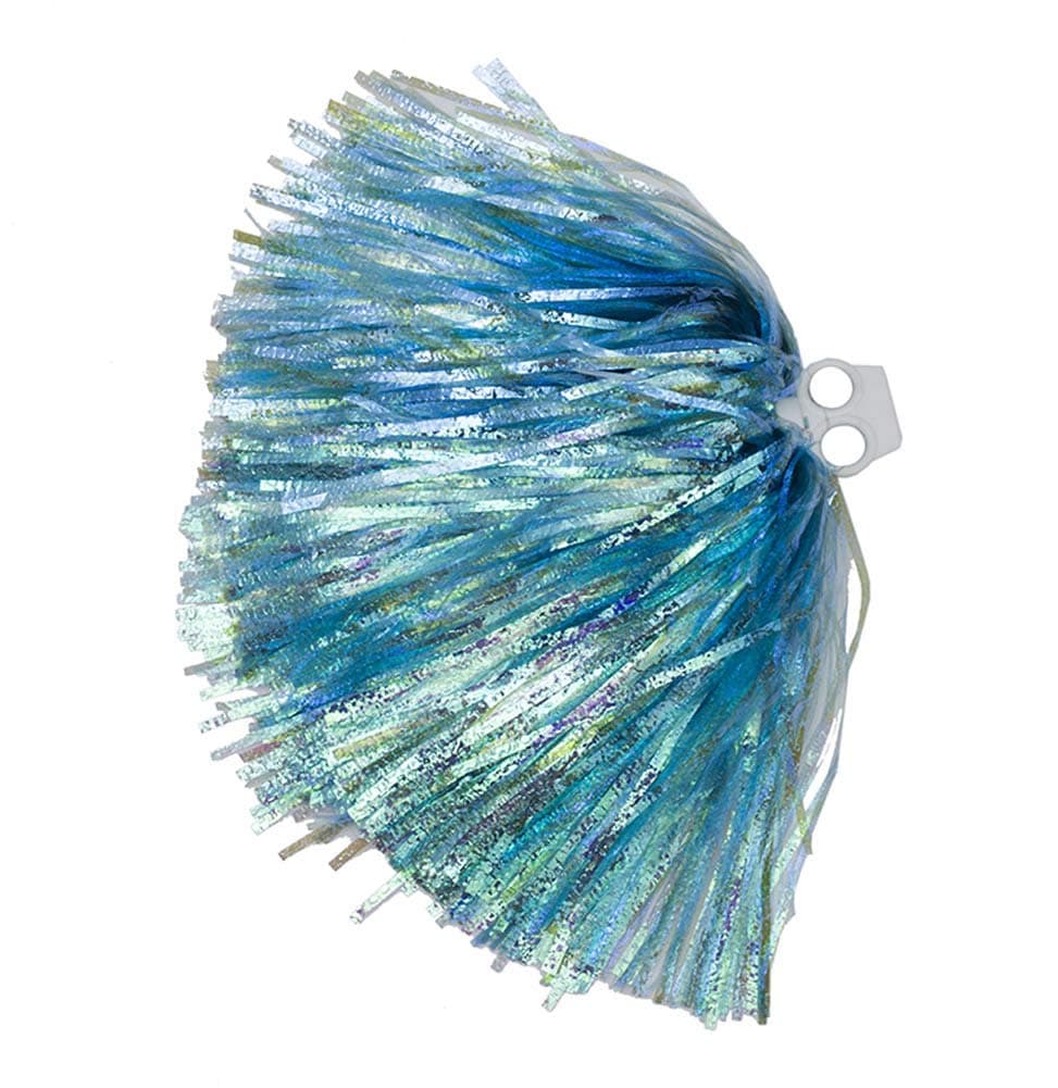 PANDA SUPERSTORE 2 Pieces Multicolor Plastic Ring Cheerleading Pom Poms for Party Dance Sports