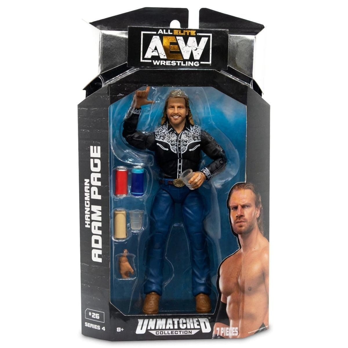 AEW Series 4 Adam Hangman Page Unmatched Action Figure