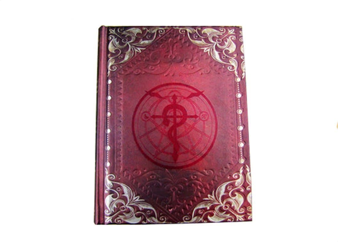 Fullmetal Alchemist Magic Notebook Cosplay Hardcover Magic Cover Diary Journal Notebook Unknown Binding