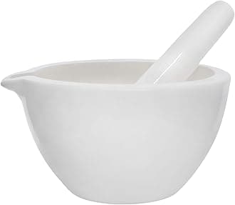 Eisco Labs Porcelain Mortar and Pestle - 550mL -