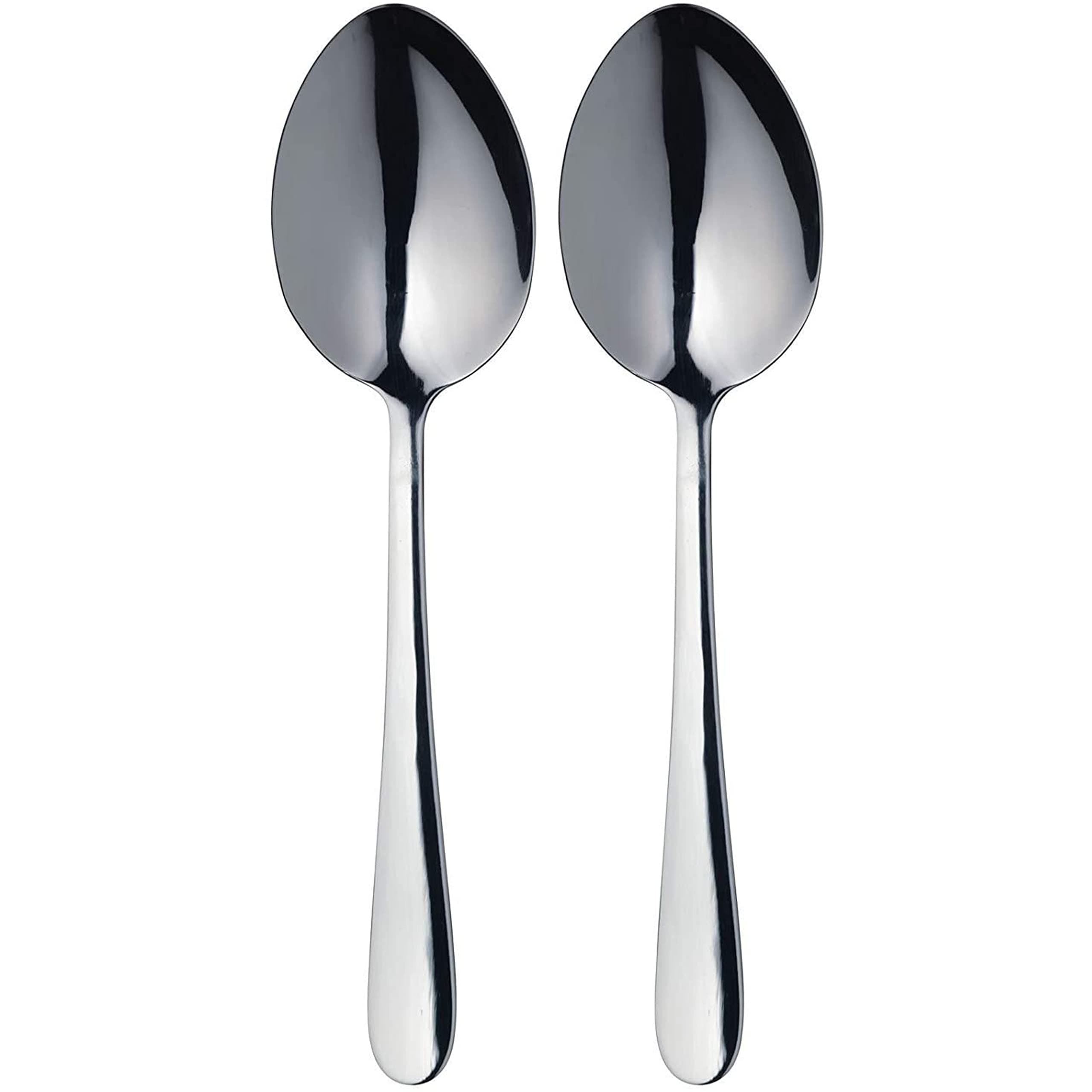 MasterClass Serving Spoons, Stainless Steel, Silver, 23.5 cm