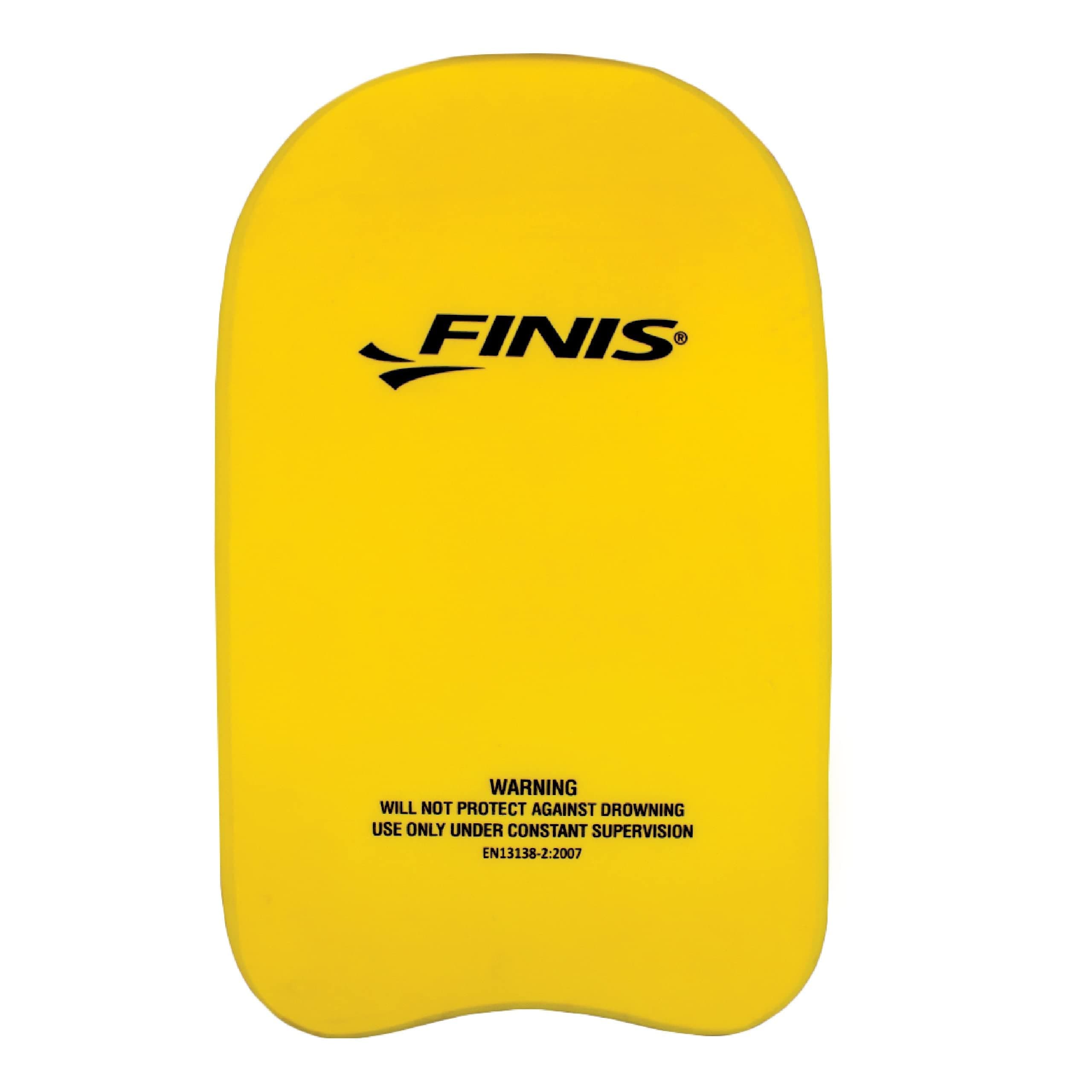 Foam Kickboard for Swim Training - Builds Leg Strength - Soft EVA Foam - Comfortable Grip - Yellow