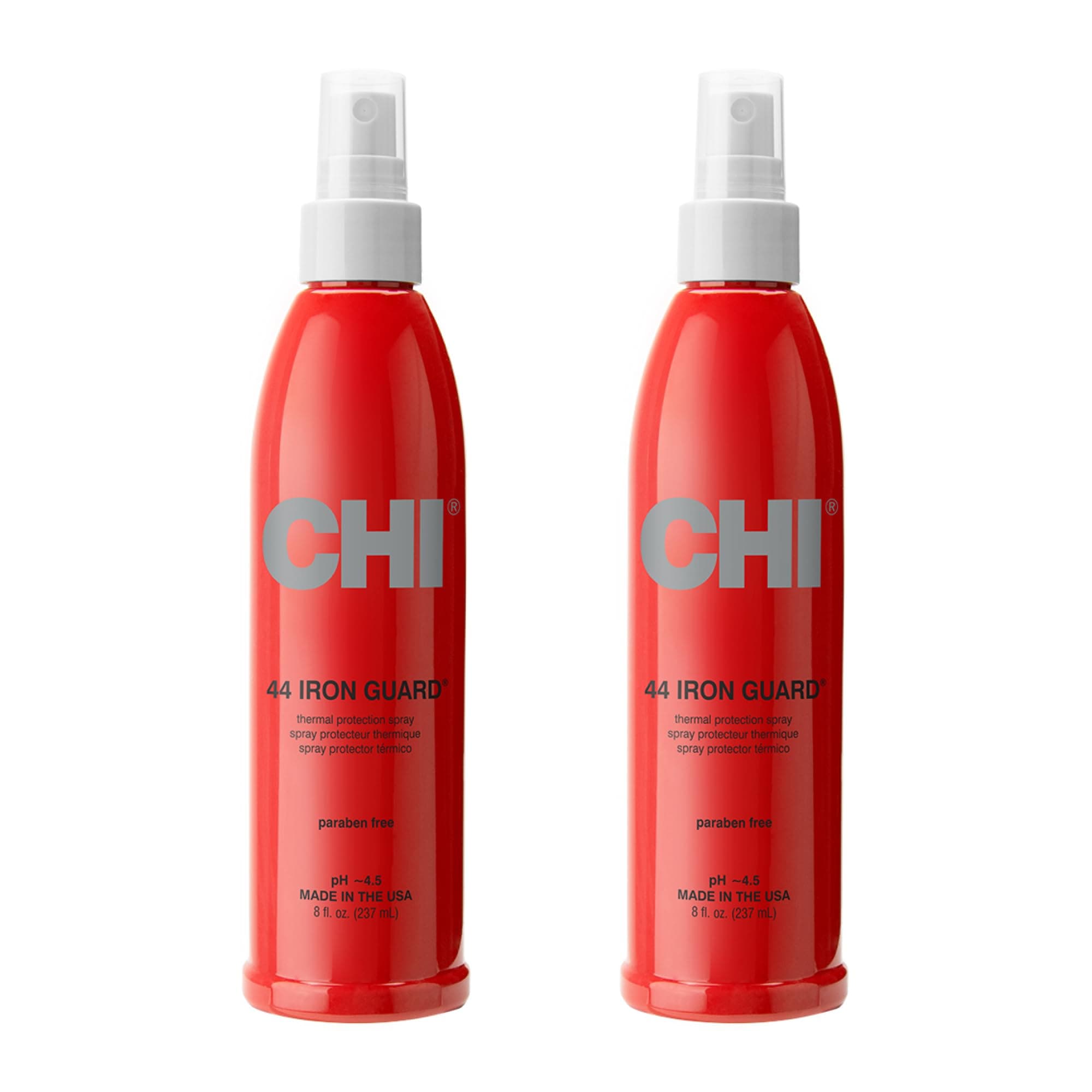 CHI 44 Iron Guard Thermal Protection Spray, Gray, 8 Oz, 2 Pack