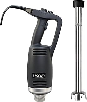 VONCI 750W Commercial Immersion Blender, Extra Heavy Duty Hand Blender with Variable Speed 8000-19000RPM, Handheld Stick Mixer with 22" SUS 304 Shaft, Commercial Emulsifier for Restaurant Kitchen.