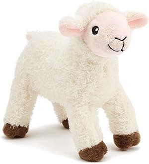 Children's Soft Cuddly Plush Toy Animal - Perfect Perfect Soft Snuggly Playtime Companions for Children (12-15cm /5-6") (Lamb)