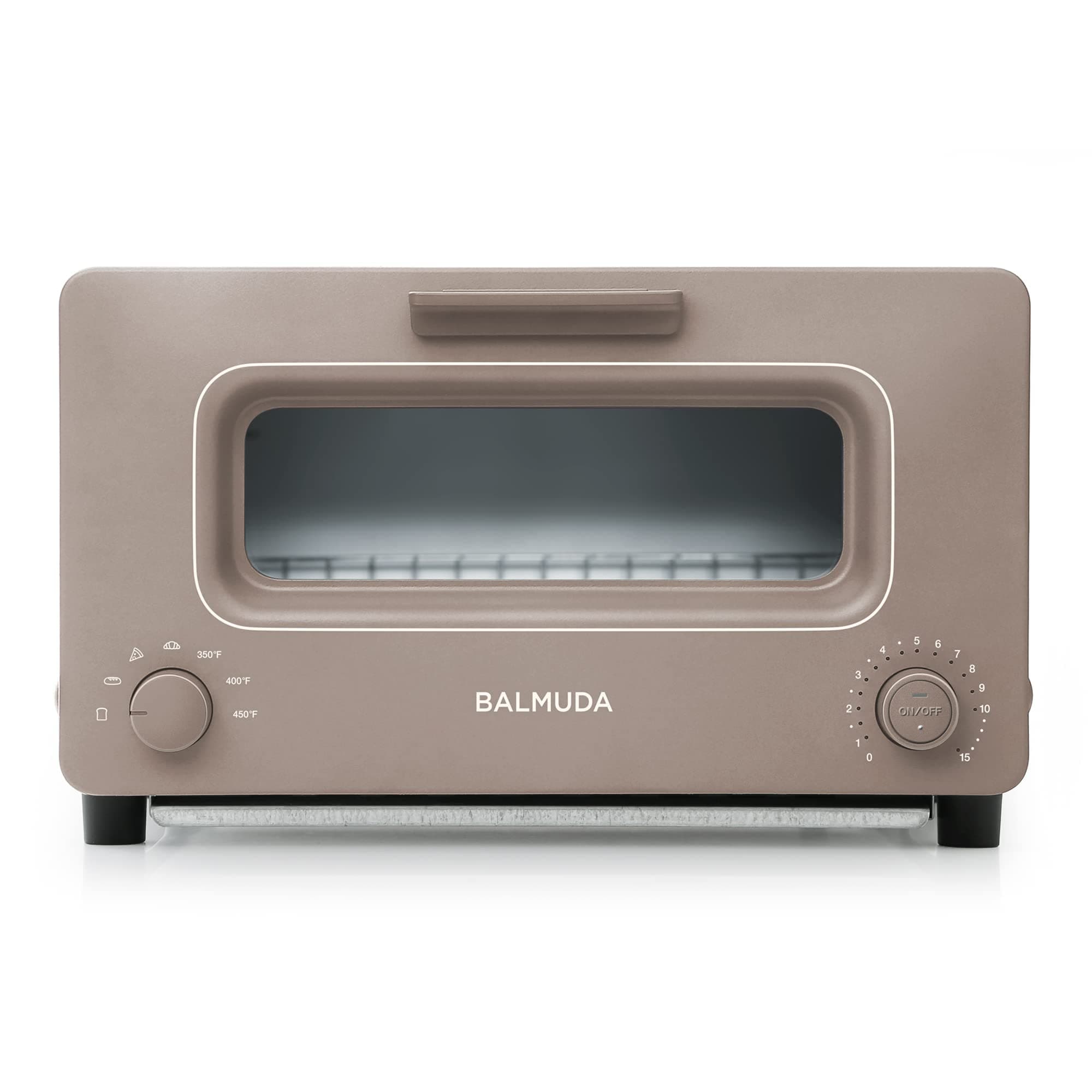 BALMUDA Steam Oven Toaster - 5 Cooking Modes, K01M-WC