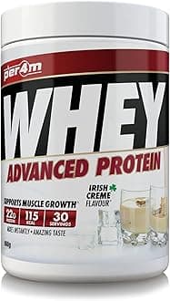 Per4m Protein Whey Powder | 30 Servings of High Protein Shake with Amino Acids | for Optimal Nutrition When Training | Low Sugar Gym Supplements (Irish Creme, 900g)
