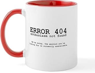 CafePress 404 Enthusiasm Mug 11 oz (325 ml) Ceramic Coffee Mug