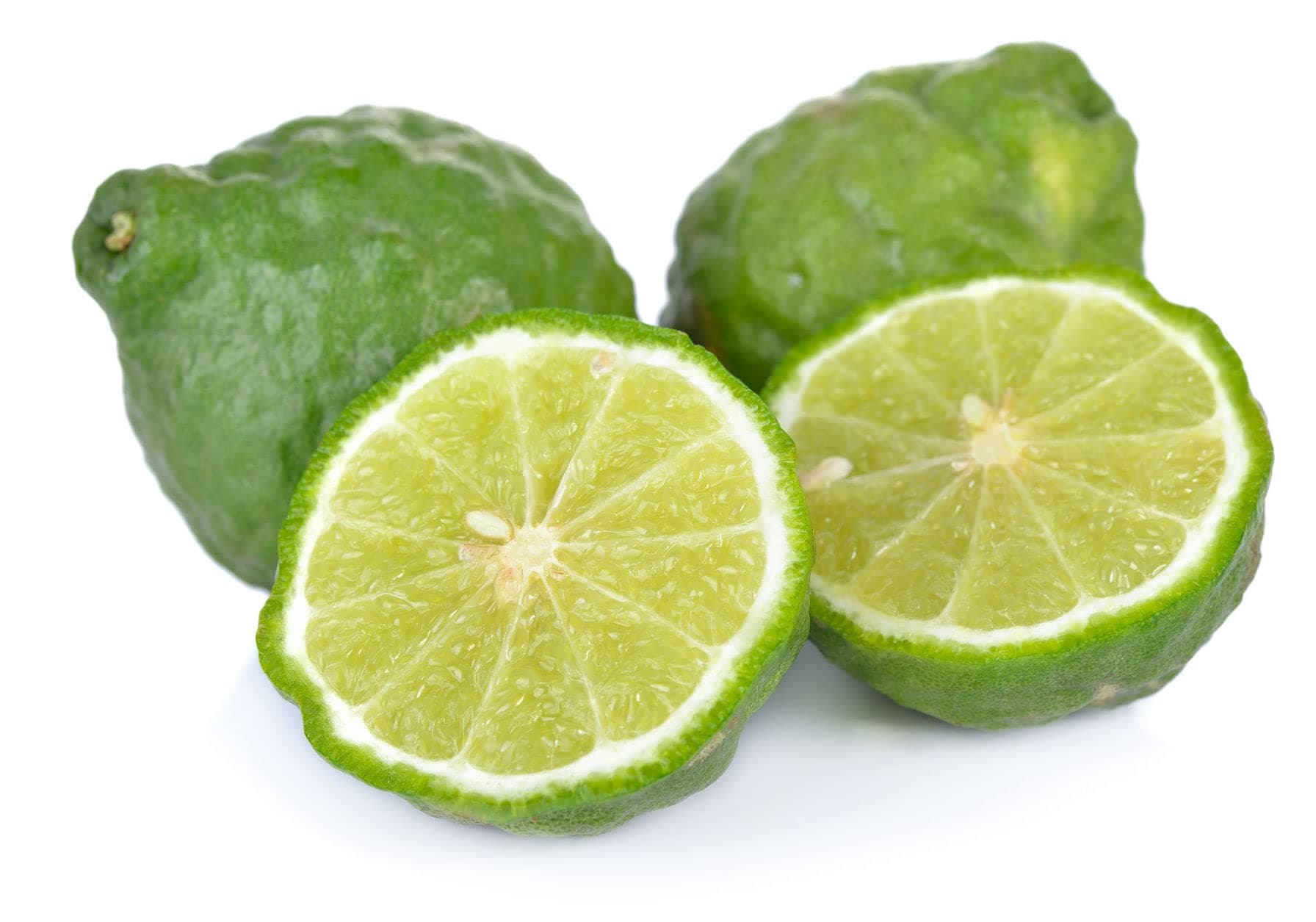 Kaffir lime X3 - makrut fruit - Exotic fruit - Fresh from Indonesia