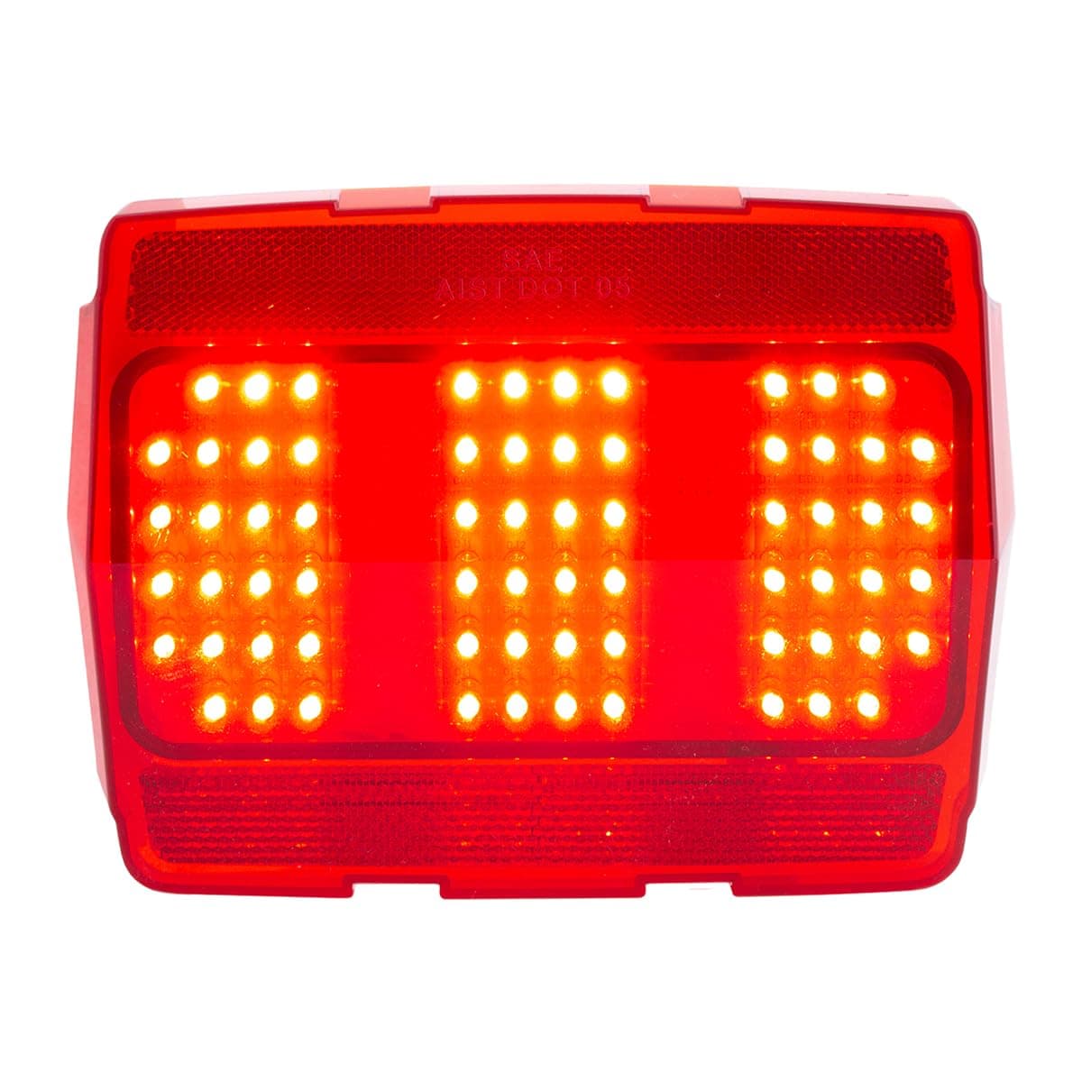 United Pacific 110105 Bright 68 LED Sequential Tail Light for 1964.5-66 Ford Mustang, Epoxy Coated & Fully Sealed Electronics, Energy Efficient Circuit Board, Easy Installation w/1157 Plug – ONE Unit