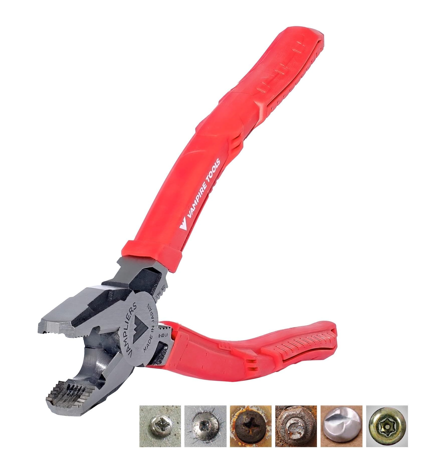 8" Screw Extractor Linesman Pliers