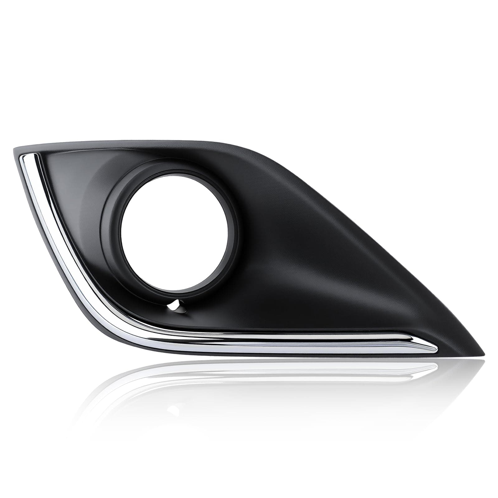 6400G481 Front Left Driver Side Fog Light Chrome Cover Fit for Mitsubishi Outlander 2016-2019