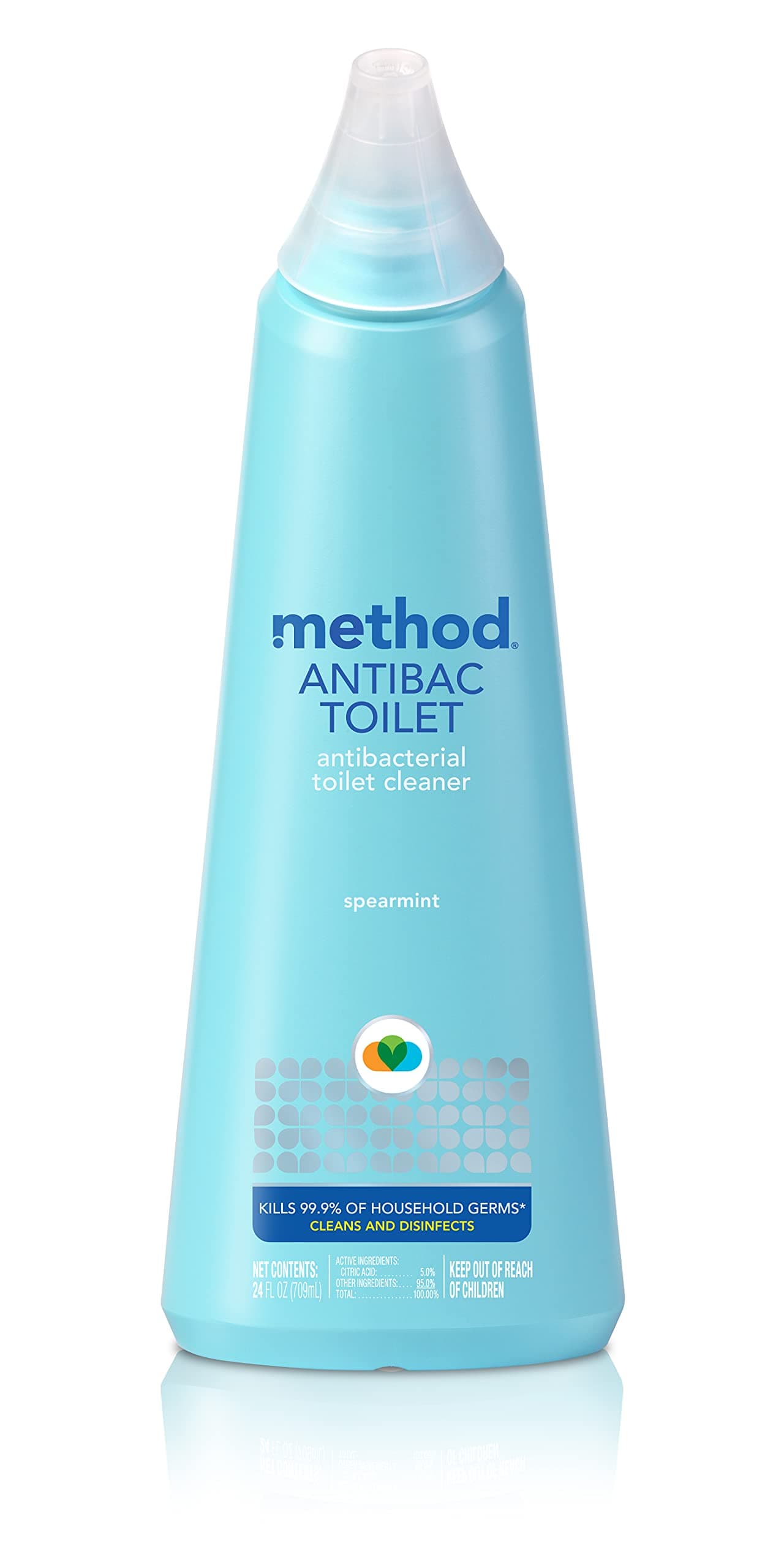 Method Antibac Toilet, Spearmint 24 fl oz 709 ml