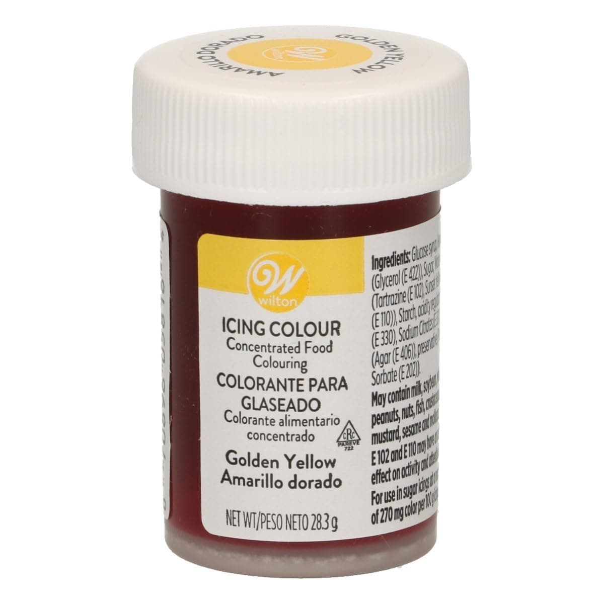 Wilton Icing Colour 28.35 g, Golden Yellow
