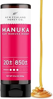 - New Zealand Honey Co. Pure Manuka Honey UMF 20+ Squeezy | 500g | 17.6oz | Squeezable UMF Manuka Honey
