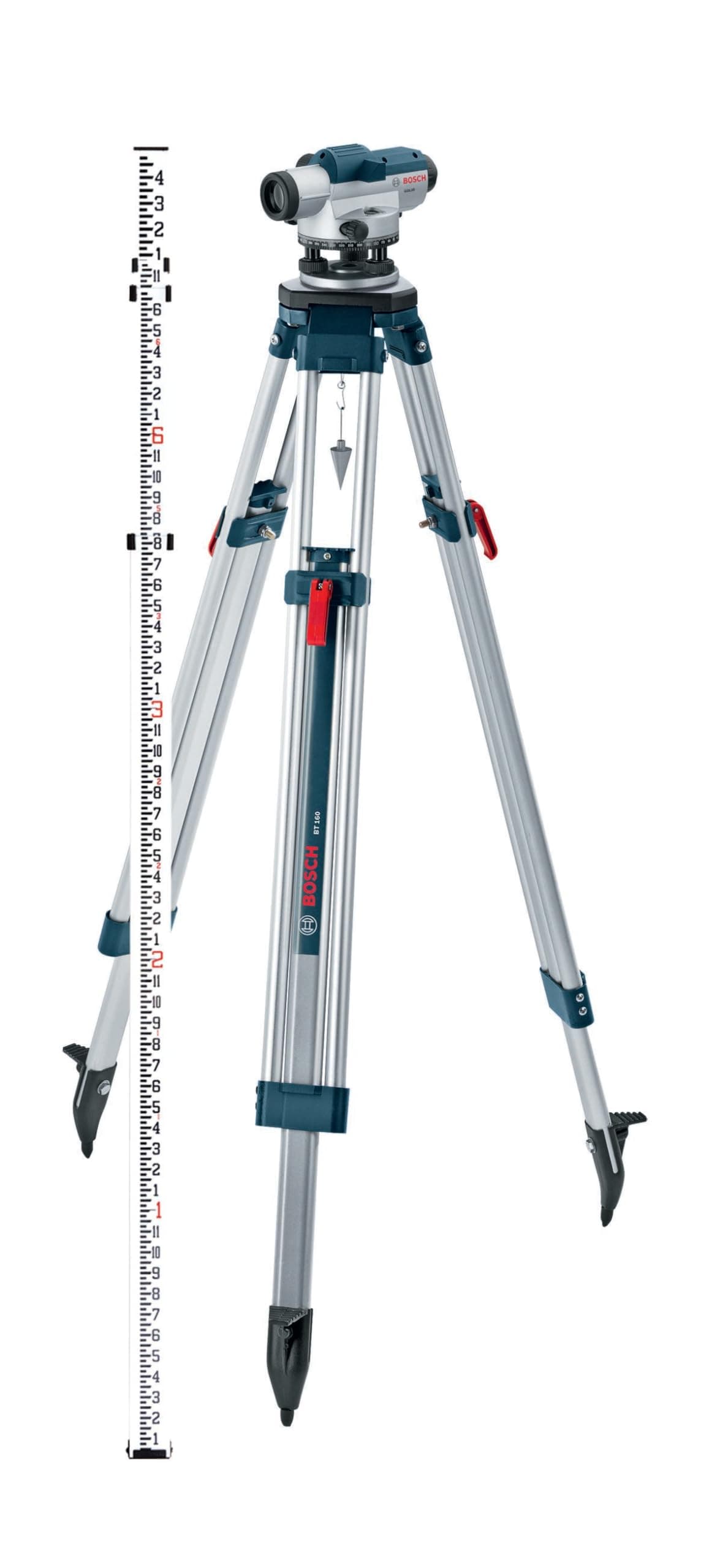 GOL 26D 26x Optical Level Kit with Indian Make Tripod and Levelling Staff