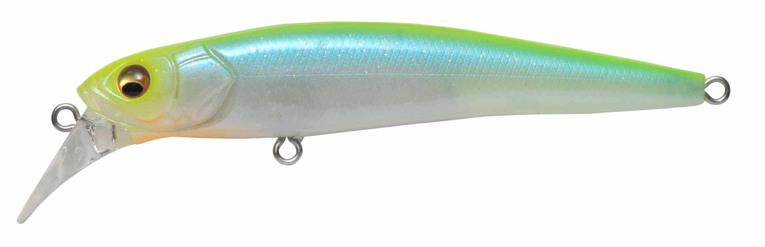 Megabass Halibut 90 Heavy Sinking Lure Fuzzy Chart Lime (2386)