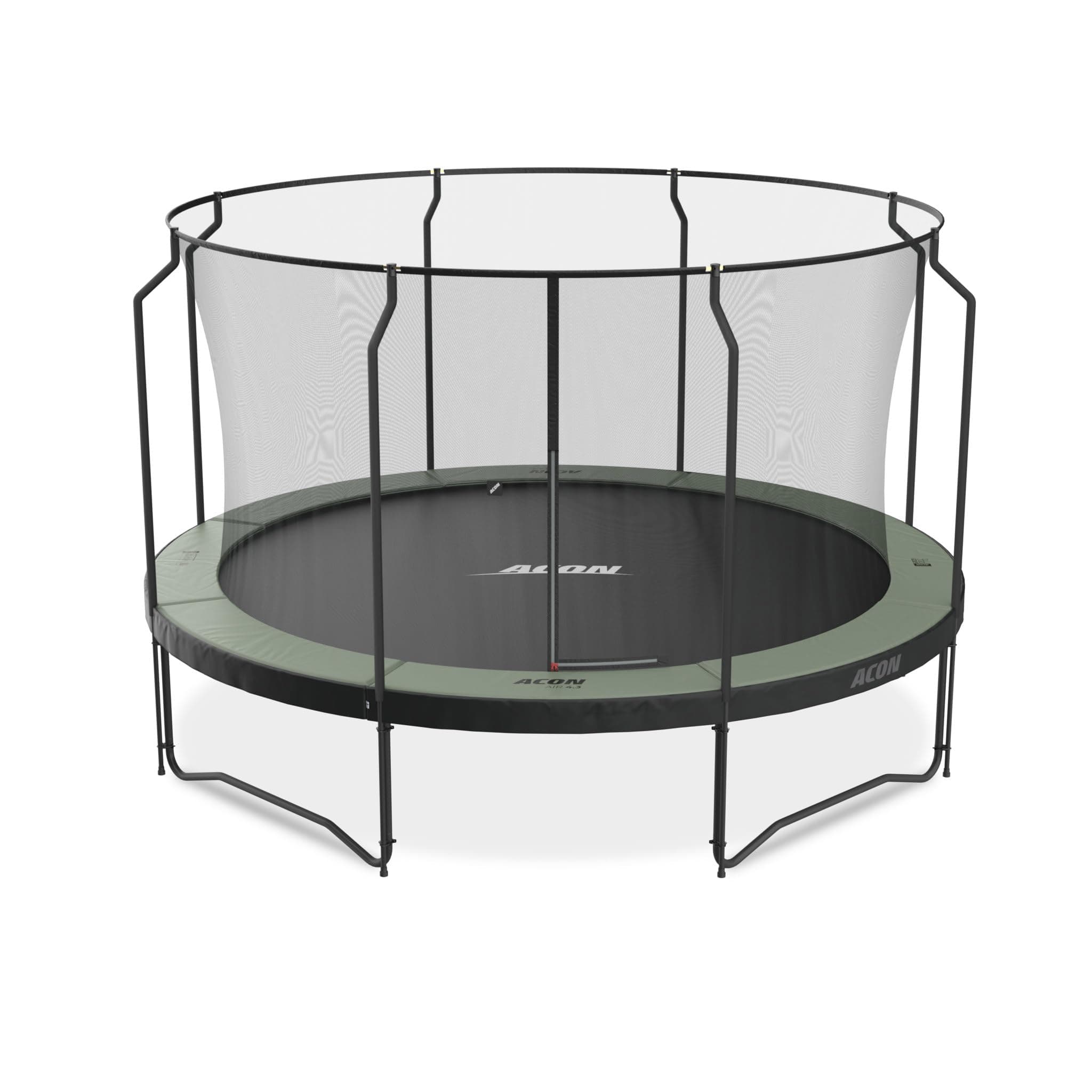 ACON Air Trampoline 14ft Deluxe Set with Premium Enclosure | Extra-Durable Round Trampoline with 96 Heavy-Duty Springs | Enhanced Bounce and Safety