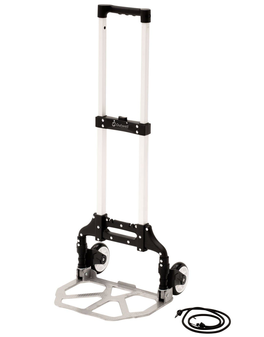 Outwell Navagio Trolley with Telescopic Handle, Silver, 39 x 39 x 100 cm