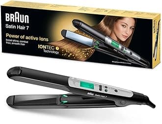 Braun Satin Hair 7 ST710 Hair Straightener With IONTEC Technology, Black