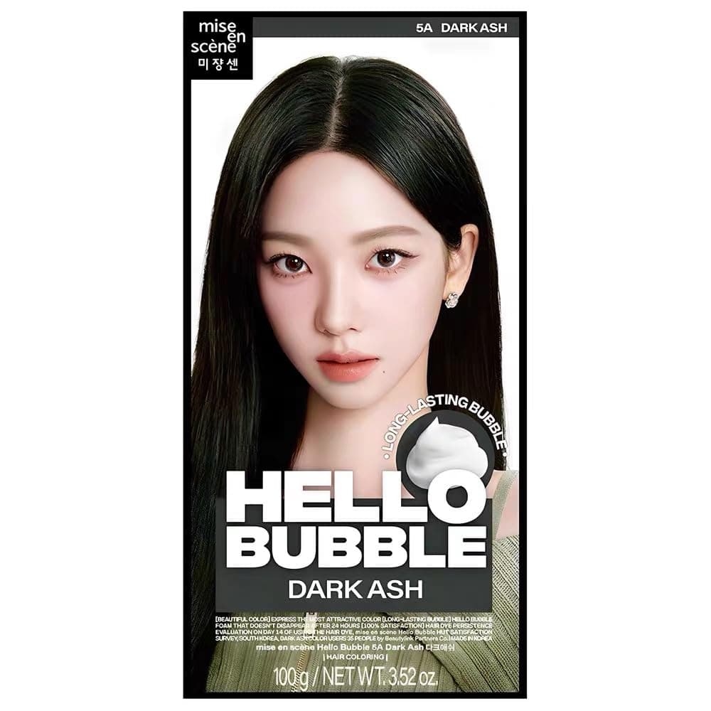 Hello Bubble Hair Color, Color Dyeing Kit (5A)