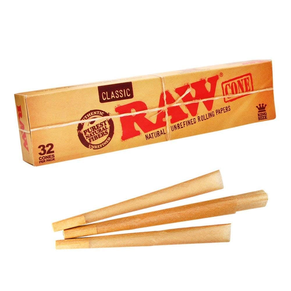 18615 Classic Pre-Rolled Cone King Size 32 Pieces 109 mm Basic 32 Paper