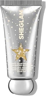 SHEGLAM Party Starter Body Highlighter Glitter Gel Quick-Drying and Non-Sticky Glitter Spray Liquid Highlighter for Face Hair Body Glitter-Feelin' Extra