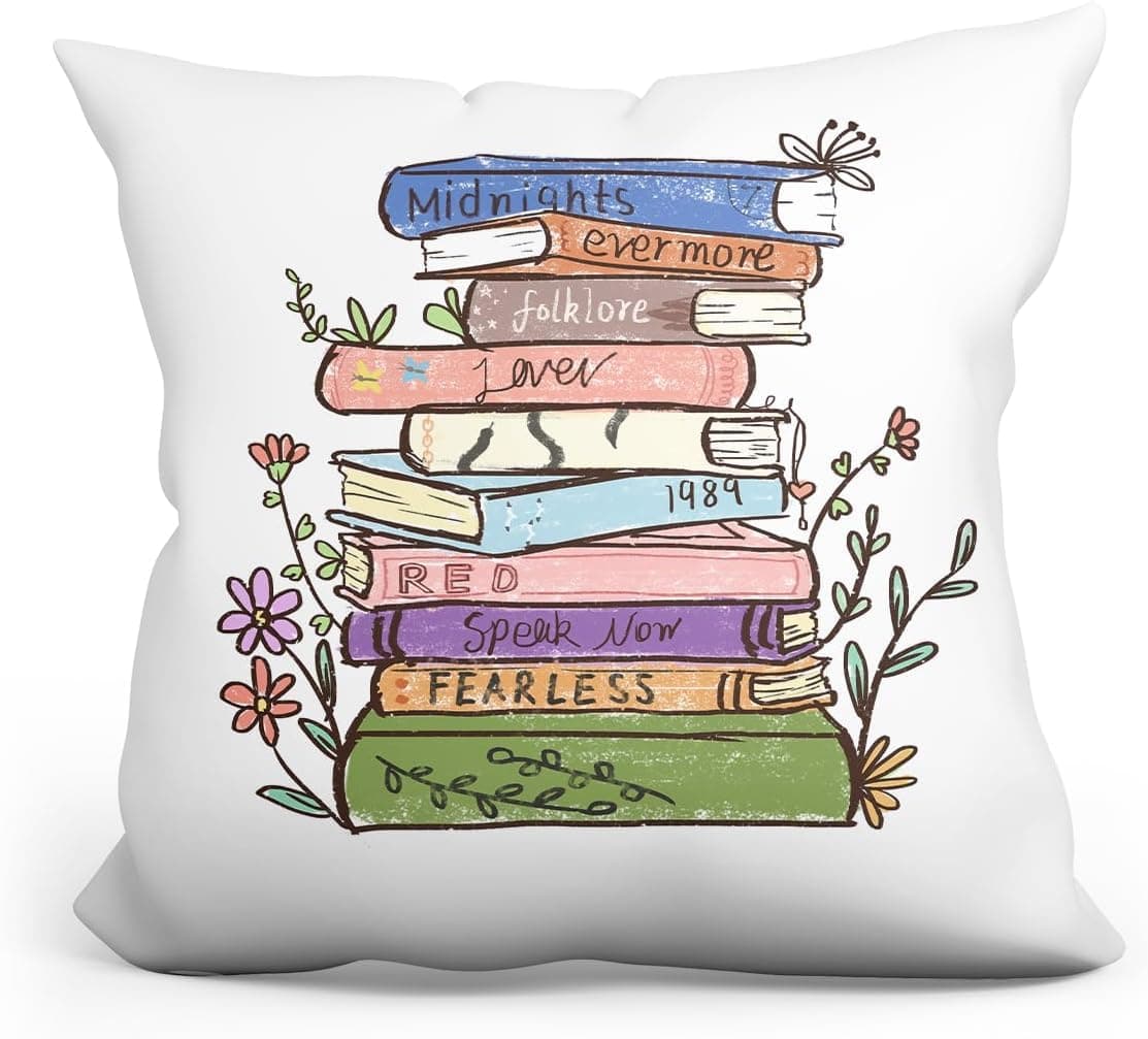 Taylor Swift 16 * 16 Pillow with Cover | UBER Cool Merch for SWIFTIES (Taylor Books Art)