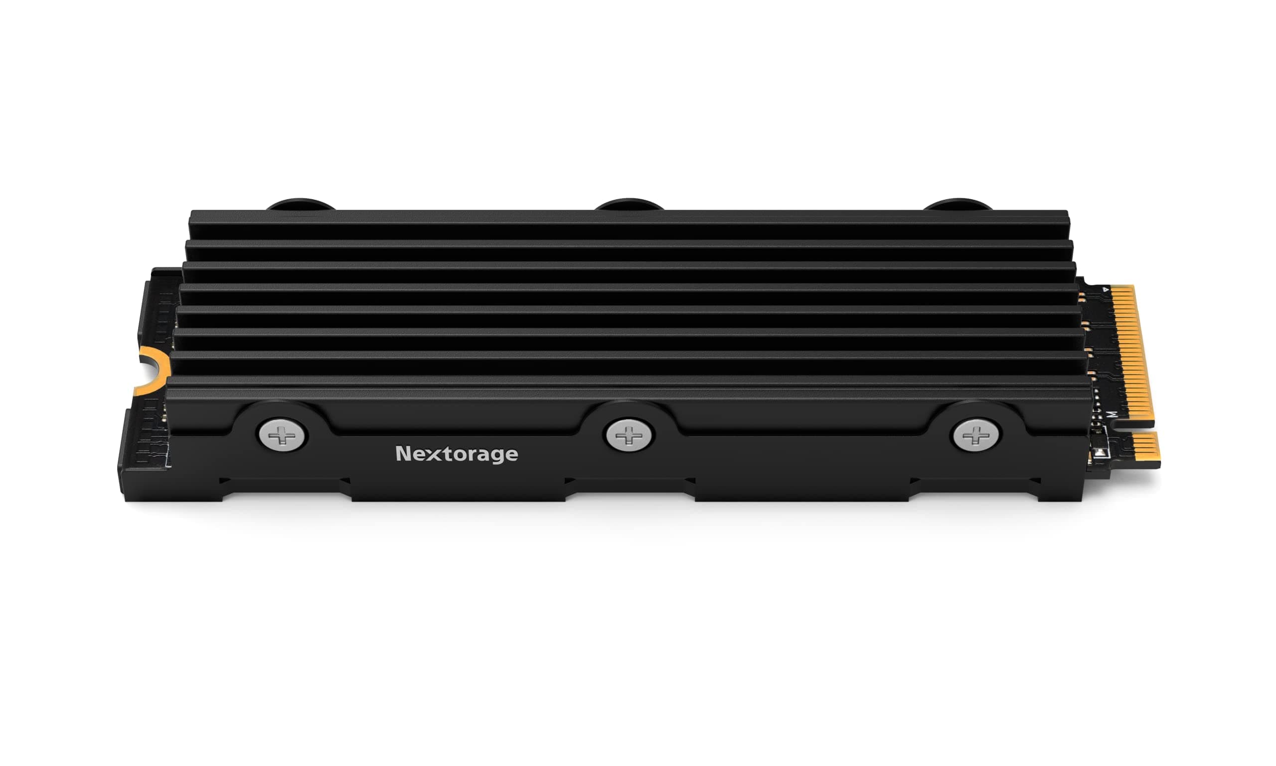 Nextorage NEM-PA Series 1TB PS5, Pro Operation Confirmed Integrated Heatsink M.2 2280 PCIe Gen 4.0 x 4 NVMe Internal SSD Maximum Transfer Speed 7,400MB/s 1000GB Nextorage Internal SSD Japanese