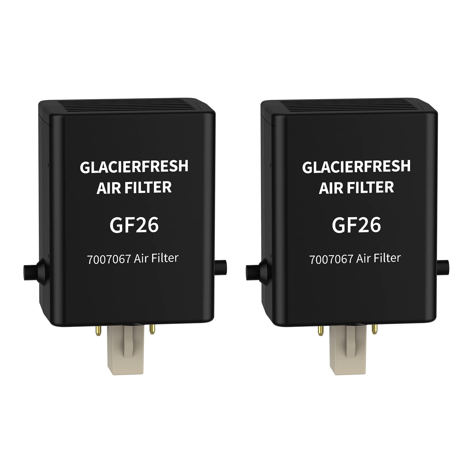 GLACIER FRESH Replacement For Sub-Zero Refrigerator Air Purification Cartridge 7042798, 7007076, 7007067 Air Filter (2 Pack)