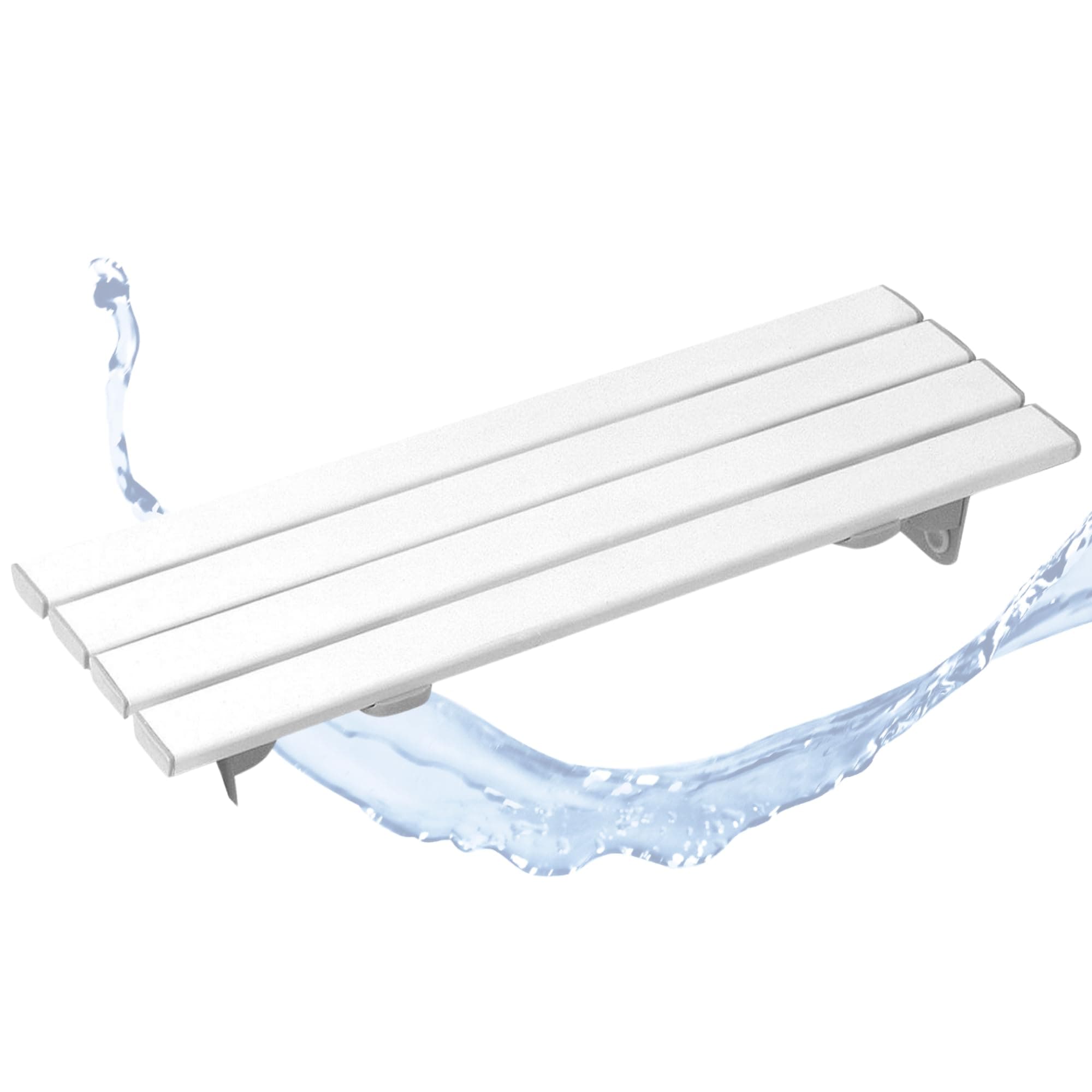 Homecraft Savanah Slatted Bath Board – 66 x 23 cm Lightweight Bath Seat for Elderly and Disabled – Quick Draining Bathing Aid with Non Slip Fittings – Supports up to 190 kg