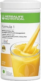 HerbalifeFormula 1 Nutritional Shake Mix, Weight Management Meal Replacement, 500g (500 Gram, Mango)