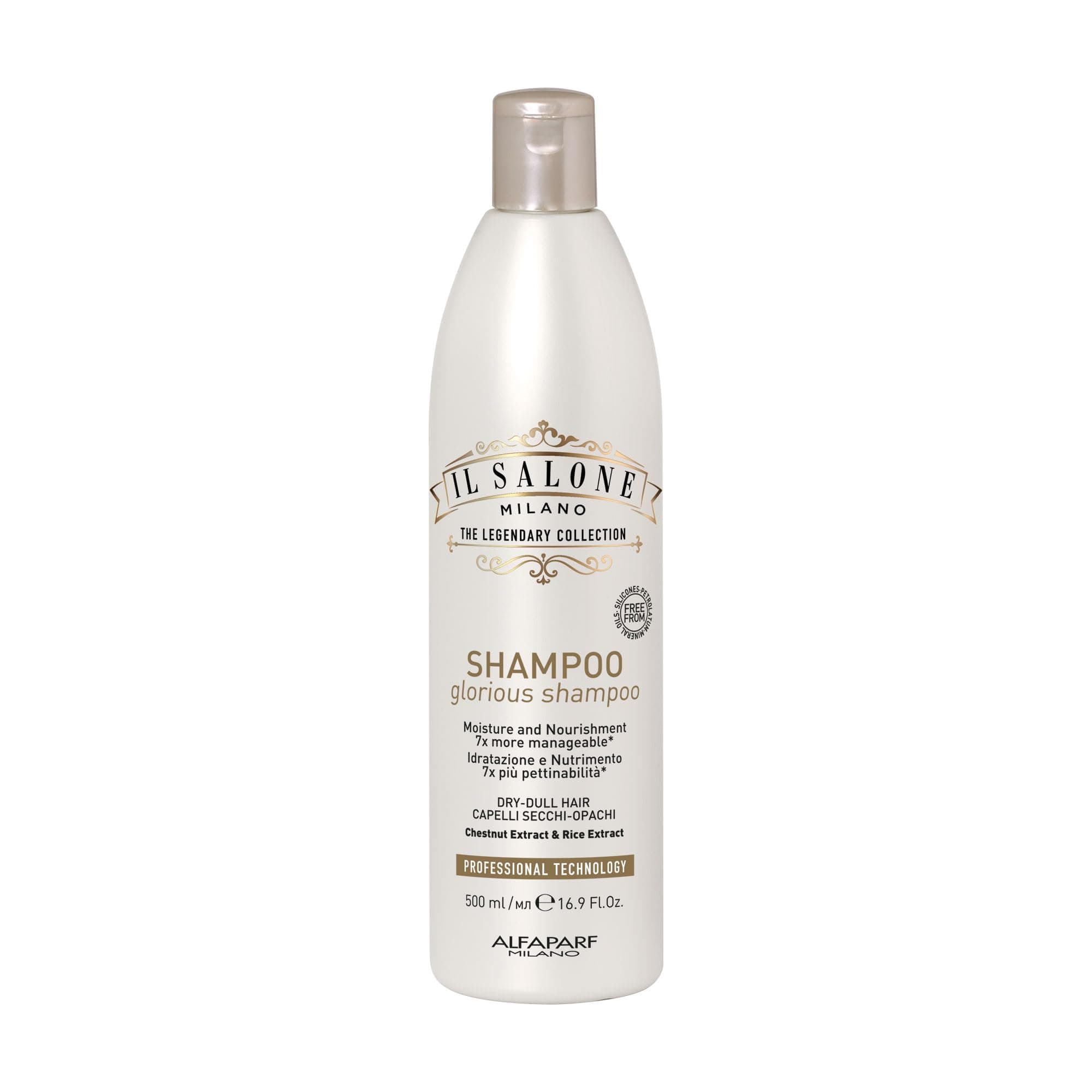 Alfaparf Il Salone Milano Glorious Shampoo 500ml - shampoo per capelli secchi e opachi
