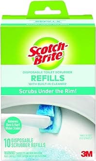 Scotch-Brite Disposable Toilet Scrubber 10 Piece Refills