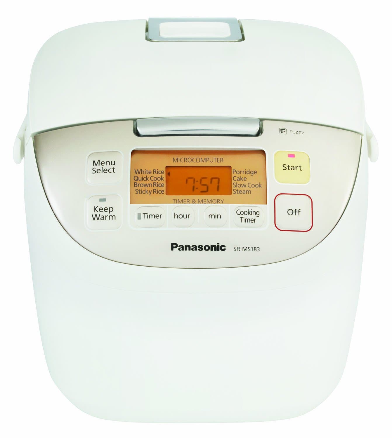 Panasonic SR-MS183 10-Cup (Uncooked) "Fuzzy Logic" Rice Cooker