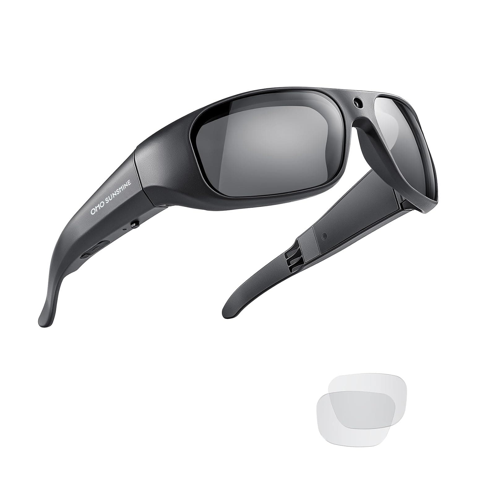 [OhO sunshine] ビデオメガネムサングラス 32GBメモリー内蔵 アウトドアスポーツ用 男女兼用
