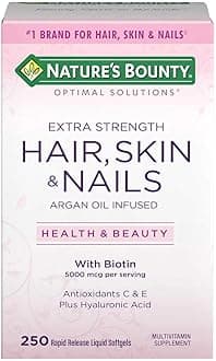 Extra Strength Hair Skin Nails, 5000mcg of Biotin (ct)