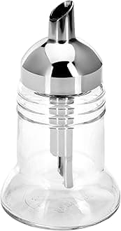 Westmark Sugar Dispenser, Capacity: 150 ml, Glass/Plastic, Chrome-Plated, Paris Chrome, Transparent/Silver, 63432261